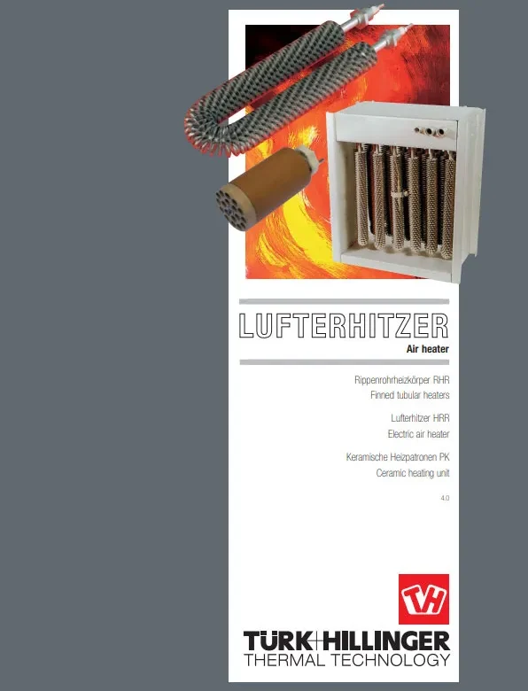 Rippenrohrheizkörper Typ RHR,HRR